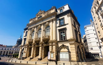 Photo of Church of Saint-Pierre in Caen, Normandy, France.