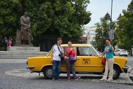 Privattur: bysightseeing i Warszawa i en retro Fiat