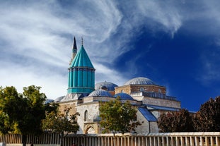 View of Ankara castle and general view of old town.