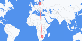 Flights from Lesotho to Poland