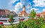 Photo of Brasov, Romania, Medieval Council House in the Main Square of the Old Town.