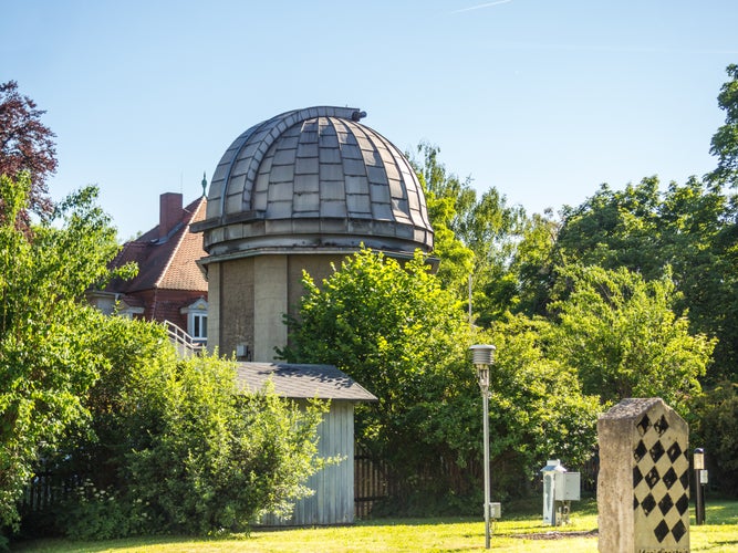 Photo of old Planetarium in Jena, Germany.