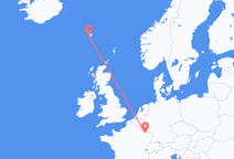 เที่ยวบิน จาก Sørvágur, หมู่เกาะแฟโร ไปยัง Metz, ฝรั่งเศส