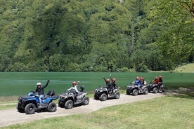 Excursion d'une demie-journée à vélo de Sete Cidades Quad de Ponta Delgada