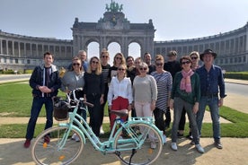 Livlig Bruxelles Højdepunkter Bike Tour HOLLANDSK