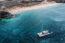 Navegación en catamarán Catlanza en Lanzarote