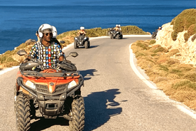 From Platanias: Quad safari with Hotel transfer