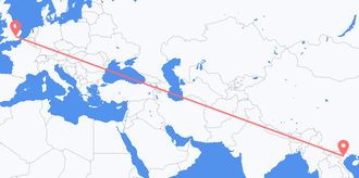 Flights from Vietnam to the United Kingdom