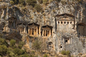 Excursión de un día a Dalyan Mud Baths y Turtle Beach desde Bodrum