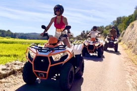 Excursion hors-piste en quad (en été, avec saut depuis une falaise et snorkeling)