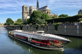 Lunchcruise op de rivier de Seine in Parijs door Bateaux Mouches