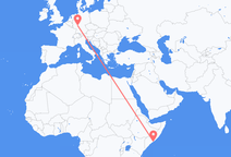 Flights from Mogadishu to Frankfurt