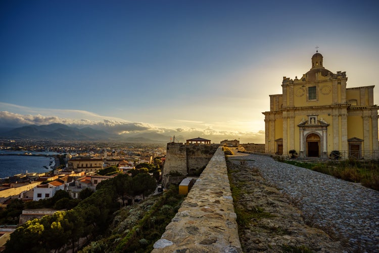 Photo of Old cathedral of Milazzo, Sicily, Italy.