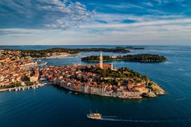 Viagem diária privada a Rovinj e Poreč com degustação de vinhos incluída