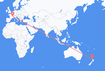 Auckland to Lyon