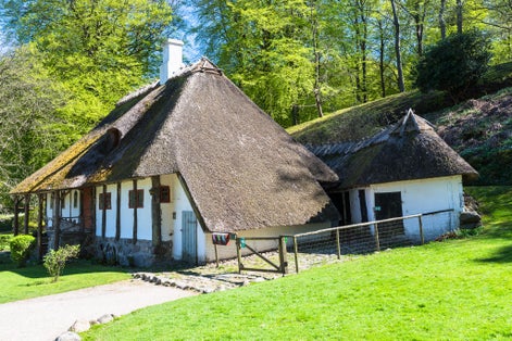 Photo of Borre Liselund Slot (Liselund Castle) Møn Region Sjælland (Region Zealand) Denmark.