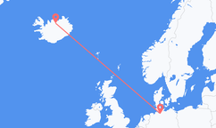 Lennot Hampurista Akureyriin