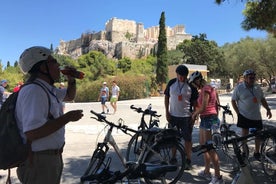 Kustexcursie naar de monumenten van Athene met streetfood per elektrische fiets