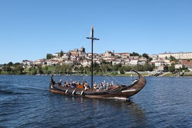 Boat Trip on the Miño River Sailing between Walls