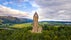 National Wallace Monument on top of the hill Abbey Craig in Stirling, Scotland.