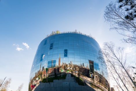 photo of Depot of museum Boijmans Van Beuningen in Rotterdam, Netherlands.