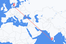 Flyreiser fra Thiruvananthapuram, til København