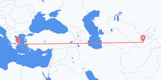 Flüge von Tadschikistan nach Griechenland