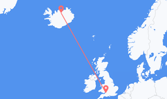 Flights from Bristol to Akureyri