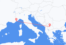 Flights from Nice to Skopje