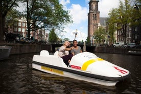 Waterfiets huren in Amsterdam, met optionele Heineken Experience