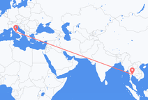 Flights from Bangkok to Rome