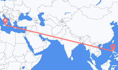 Catania to Manila