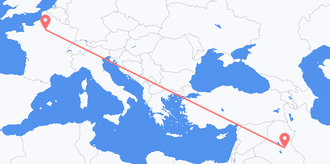 Flüge von der Irak nach Frankreich