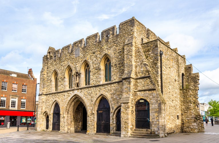 The Bargate, a medieval gatehouse in Southampton, England