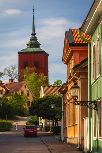 photo of view of In the old town of Nyköping, a locality and the seat of Nyköping Municipality, Södermanland County, Sweden.