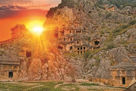 Excursão Demre Myra com passeio de barco pela cidade submersa de Kekova saindo de Kemer