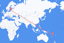 Flights from Port Vila to Riga