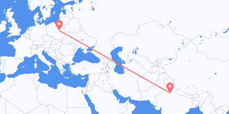 Flights from India to Poland