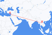 Flights from Vientiane to Larnaca