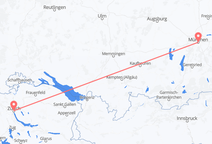 Flug frá München til Zürich