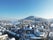 photo of an aerial view of the castle in the municipality of Köniz in snowy winter in Canton Bern, Switzerland.