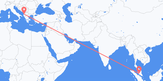 Malaysia to Albania