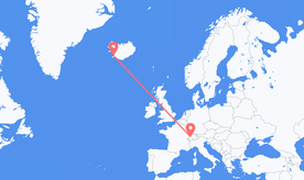 Flüge von die Schweiz nach Island