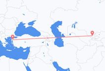 Flyg från Tasjkent, Uzbekistan till Edremit, Turkiet