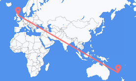 Flights from Norfolk Island to Scotland