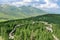 Photo of Path among the trees named "Chodník korunami stromov" in city Ždiar (Zdziar), Slovakia.