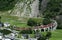 Brusio spiral viaduct, Brusio, Bernina, Grisons, Switzerland