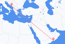 Flyrejser fra Salalah til Dubrovnik