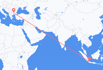 Flyg från Jakarta till Plovdiv