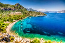 Beste Strandurlaube in Marmaris, die Türkei